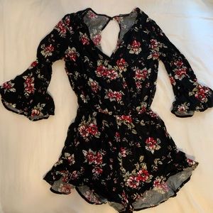 Brand New Without Tag Floral Romper